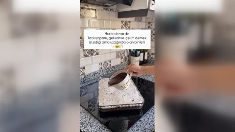 Hindistan Cevizli Ganajlı Pasta