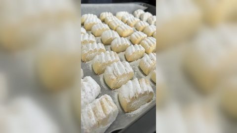 Pastane Usulü Un Kurabiyesi