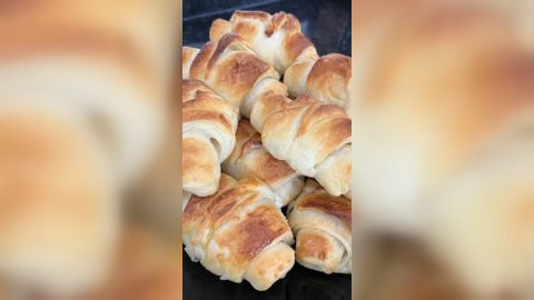 Peynirli Kruvasan Poğaça